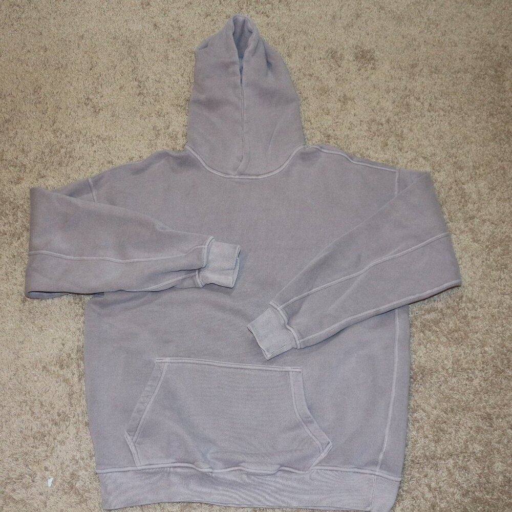 Abercrombie and Fitch Essential Popover Hoodie in Light Purple